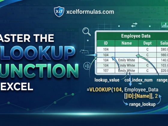 Excel VLOOKUP Function
