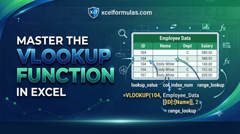 Excel VLOOKUP Function