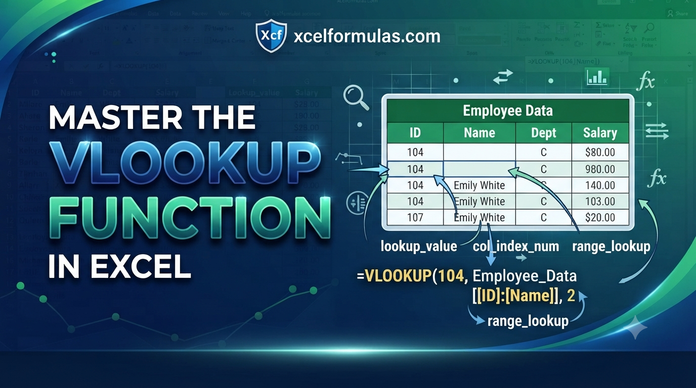 Excel VLOOKUP Function