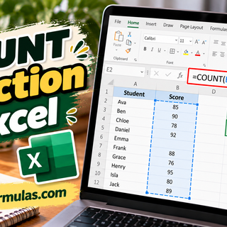 COUNT function Excel