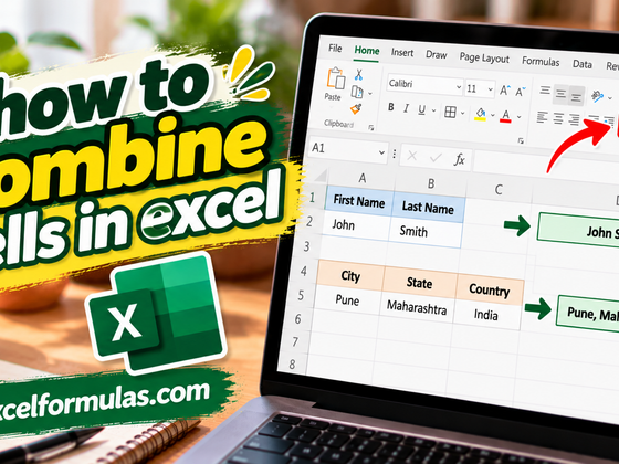 how to combine cells in excel​